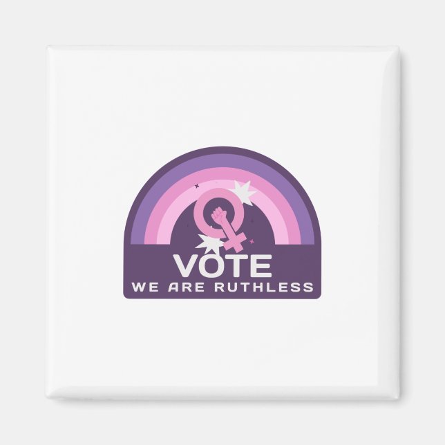 Imán Votar sin piedad (Frente)