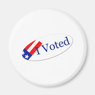 Imán Voté al pegatina