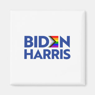 Imán Vote Biden Harris Lgbt Lgbtq Progreso Bandera del