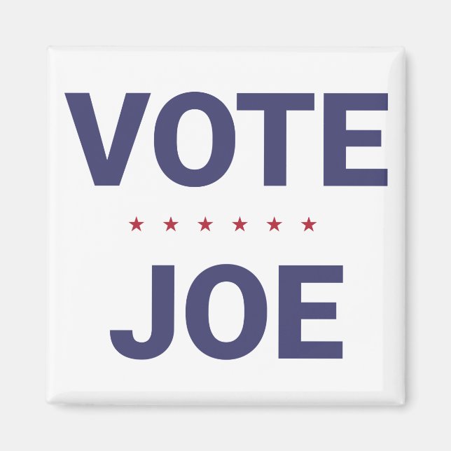 Imán Vote Joe (elección de Estados Unidos 2020) (Frente)