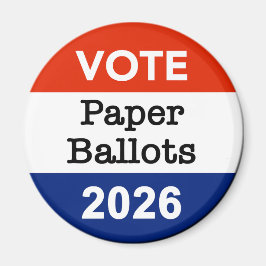 Imán Vote Paper Ballots 2026 Midterm Election Paper Cup