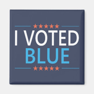 Imán Voté por el Demócrata Azul