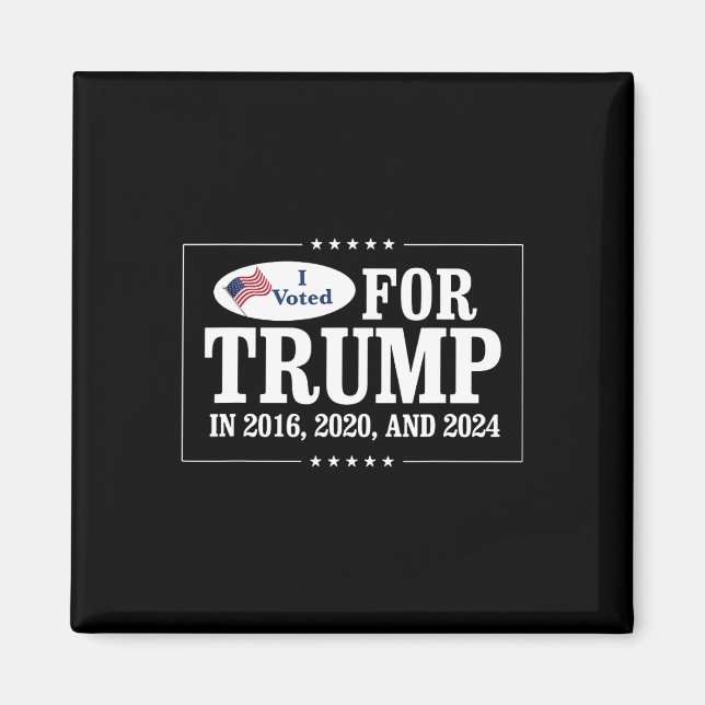 Imán Voté por Trump en 2016  (Frente)