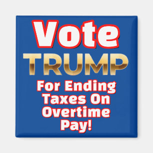 IMÁN ¡VOTEN TRUMP POR PONER FIN A LOS IMPUESTOS SOBRE E