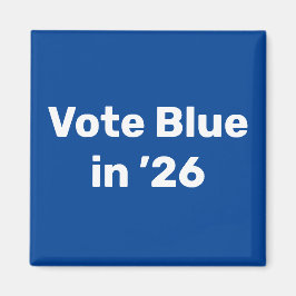 Imán Voto azul en 2026