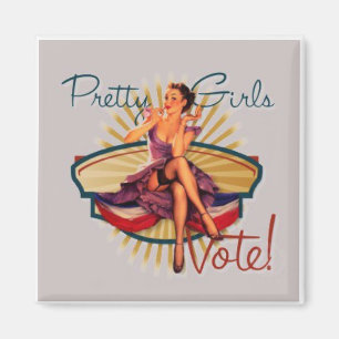 Imán ¡Voto bonito de los chicas!