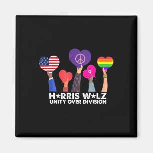 Imán Voto de Unity Over Division Harris 2024 Wheimer 20