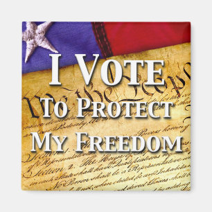Imán Voto Para Proteger Mi Libertad