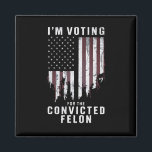Imán Voto por el convicto Felon Pro Trump 2024<br><div class="desc">Voto por el convicto Felon Pro Trump 2024</div>
