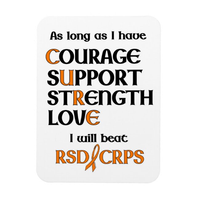 Imán Voy a derrotar a RSD/CRPS (Vertical)