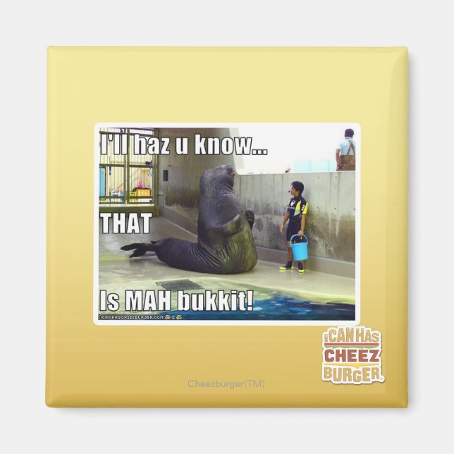 Imán Voy a hacer que lo sepas. (Frente)