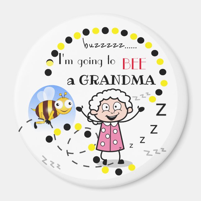 Imán Voy a ser una abuela personalizada (Frente)
