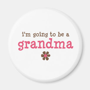 Imán Voy a ser una camiseta de la abuela