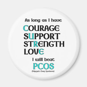 Imán Voy a vencer a PCOS