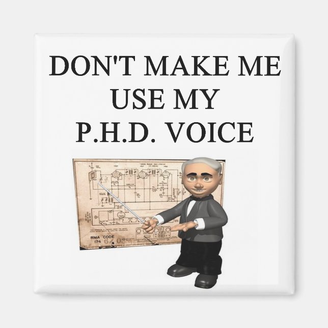 Imán Voz de PHD (Frente)