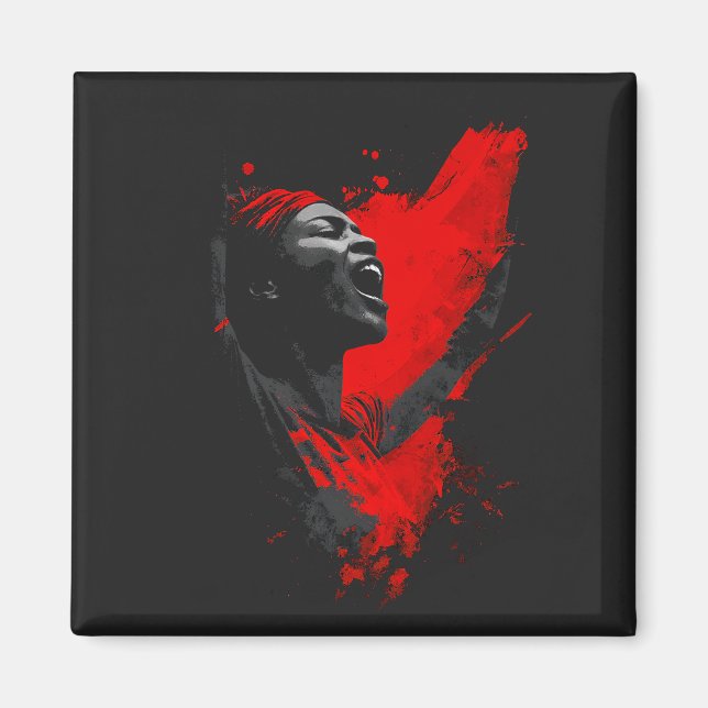 Imán Voz en Rojo (Frente)