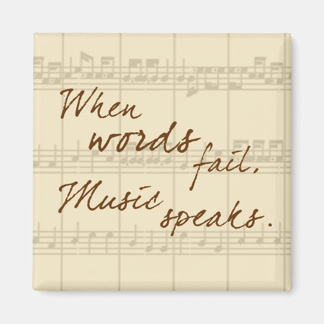 Imán Voz musical (Frente)