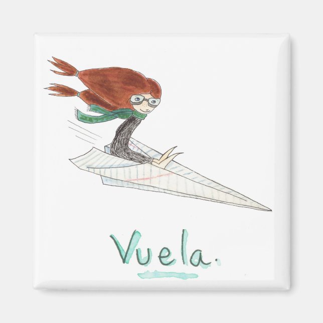 Imán Vuela Iman (Frente)