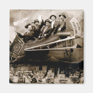 Imán Vuelo 1910 sobre Portland