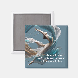 Imán Vuelo aéreo Aire Yoga Instructor Pilates Fitness