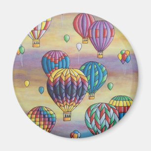 Imán vuelo del globo