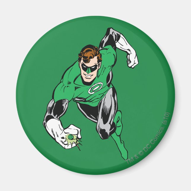 Imán Vuelo hacia delante de Green Lantern (Frente)