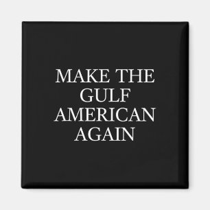 Imán Vuelva a hacer americano el Golfo Trump divertido 