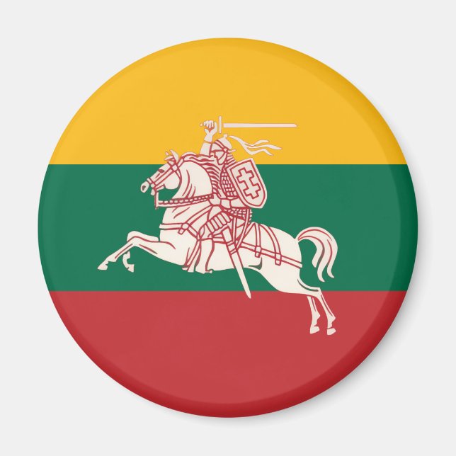 Imán Vytis lituano (Frente)