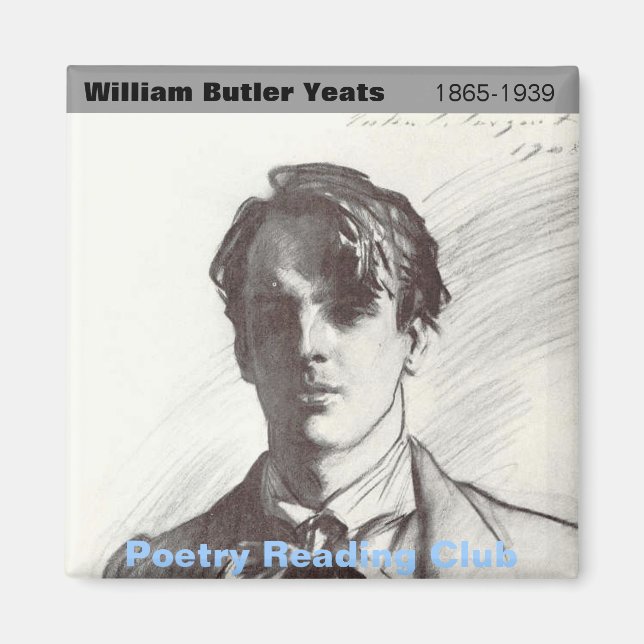 Imán W. B. Yeats (Frente)