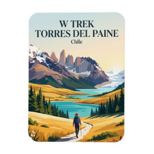 Imán W Trek Torres del Paine Chile