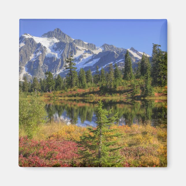 Imán WA, Área Recreativa De Heather Meadows, Monte 2 (Frente)