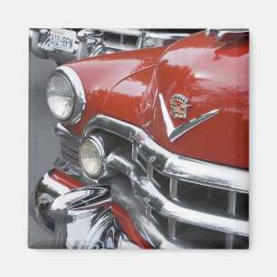 Imán WA, Seattle, automóvil americano clásico.