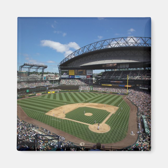 Imán WA, Seattle, Safeco Field, béisbol de los Mariners (Frente)