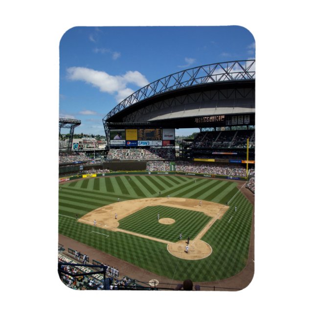 Imán WA, Seattle, Safeco Field, béisbol Mariners (Vertical)