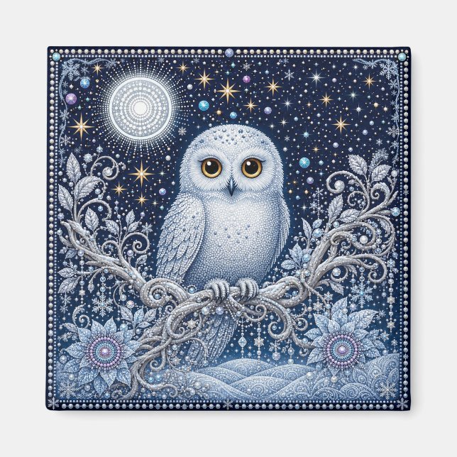 Imán Wächterin der Winternacht (Frente)