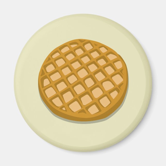 Imán Waffle Magnet (Frente)