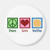 Waffles de amor por la paz