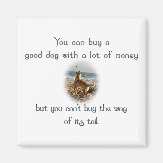 Imán Wag of the Tail (Frente)