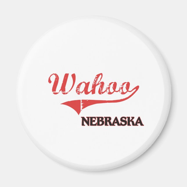 Imán Wahoo Nebraska City Classic (Frente)