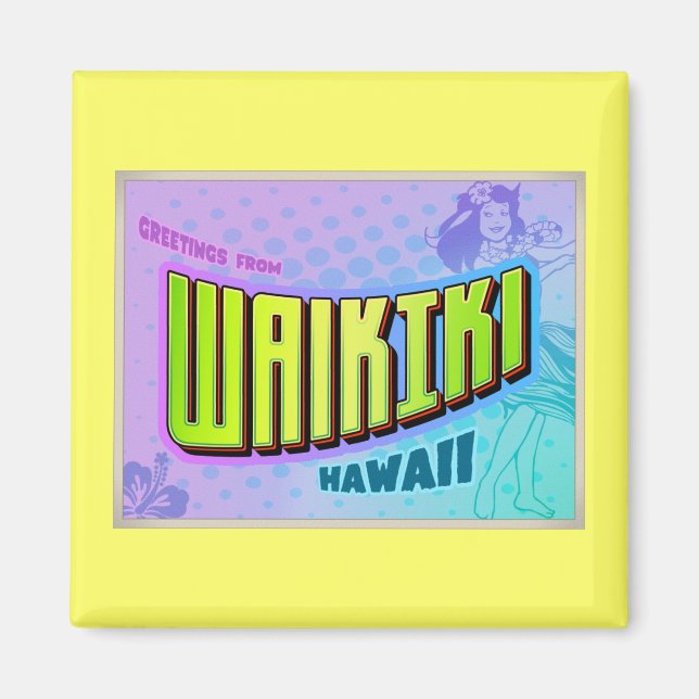 IMÁN WAIKIKI (Frente)