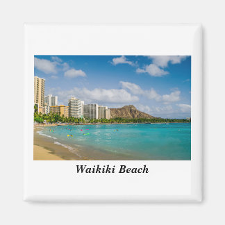 Imán Waikiki Beach Magnet