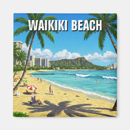 Imán Waikiki Beach Oahu Hawaii Travel