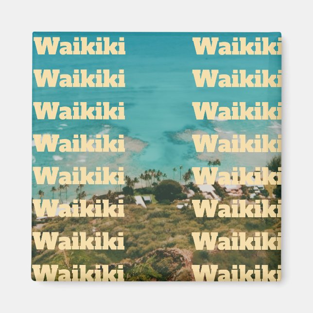 Imán Waikiki, Honolulu, Oahu, Hawái (Frente)