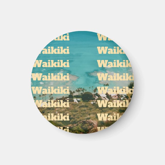 Imán Waikiki, Honolulu, Oahu, Hawái (Frente)