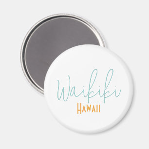 Imán Waikiki, recuerdo de viaje a Hawaii