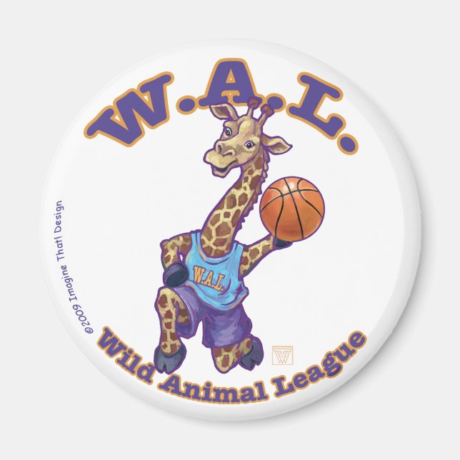 Imán WAL Basketball (Frente)