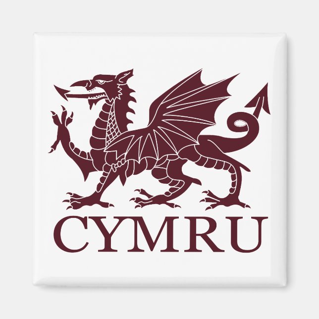 Imán Wales CYMRU (Frente)