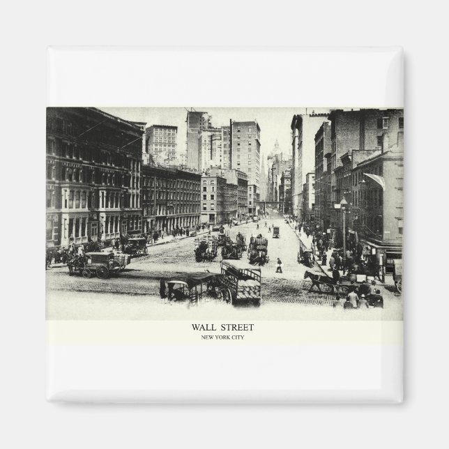 Imán Wall Street 1900 (Frente)