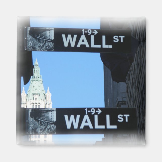 Imán Wall Street Magnet (Frente)