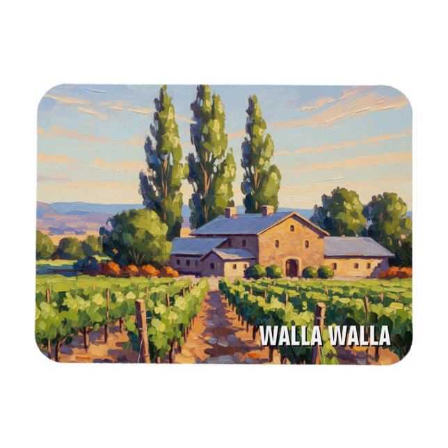 Imán Walla Walla Washington Travel (Horizontal)